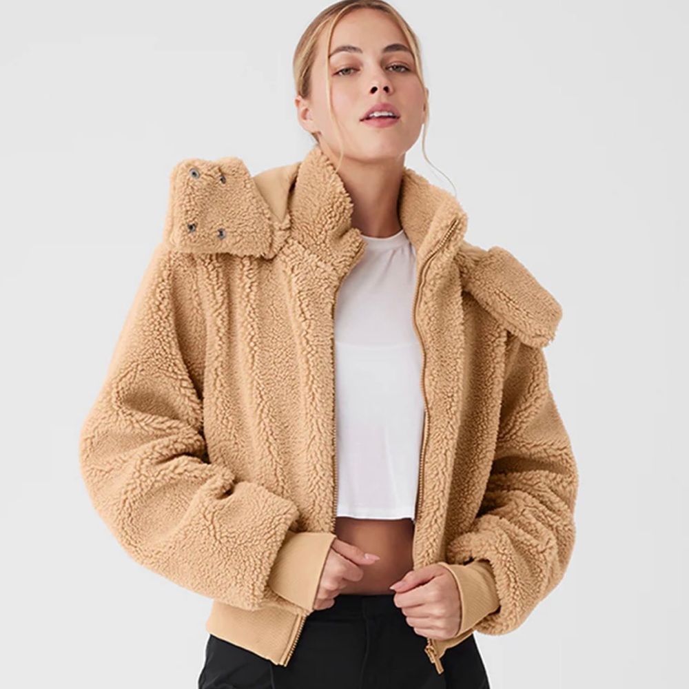 ALO foxy Sherpa jacket